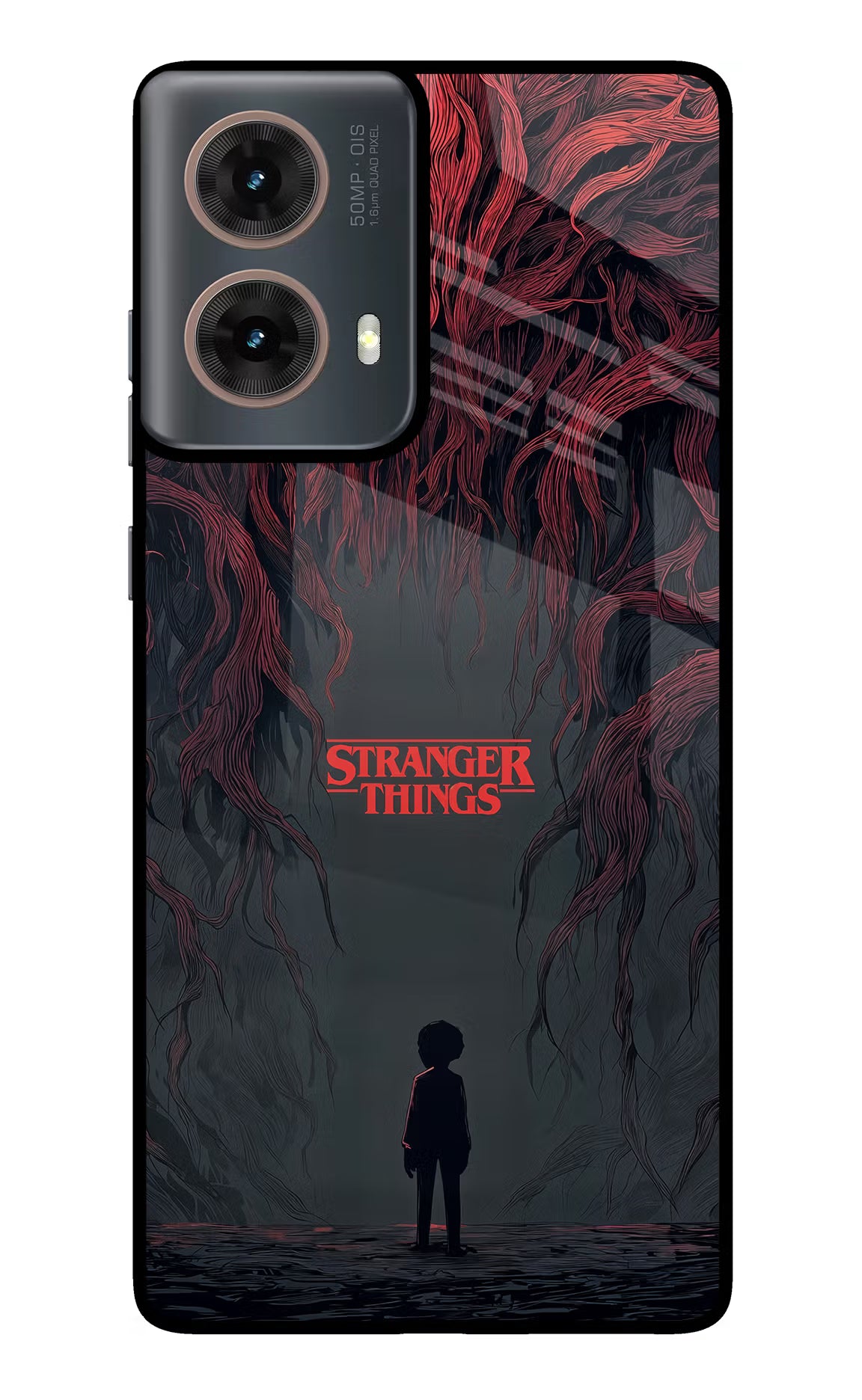 Ordinary Things Dark Side Motorola G85 Glass Case Back Cover by Casekaro