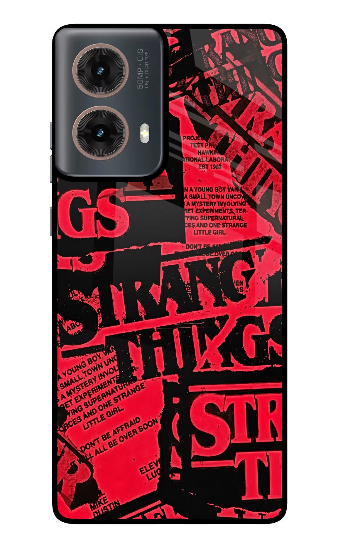 Ordinary Things Motorola G85 Glass Case Back Cover by Casekaro