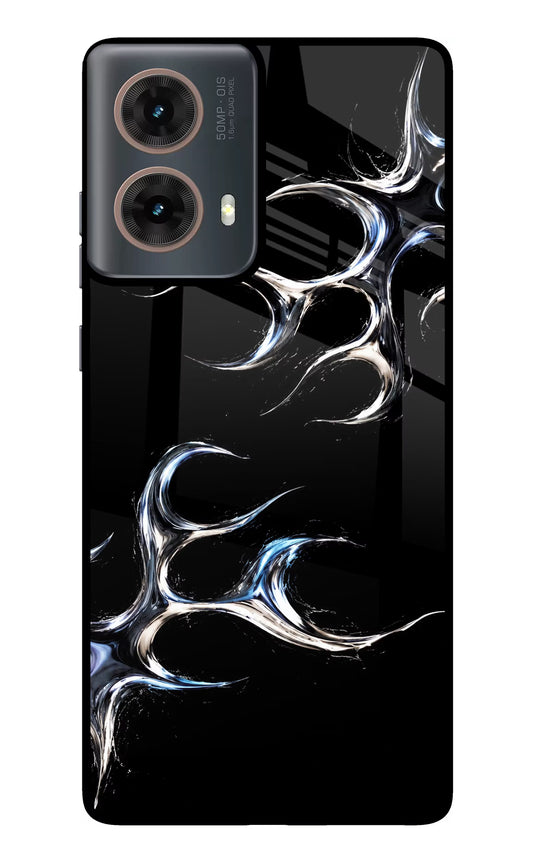 Chrome Tribal Motorola G85 Glass Case