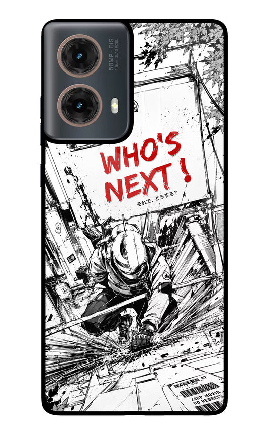 Who's Next Motorola G85 Glass Case