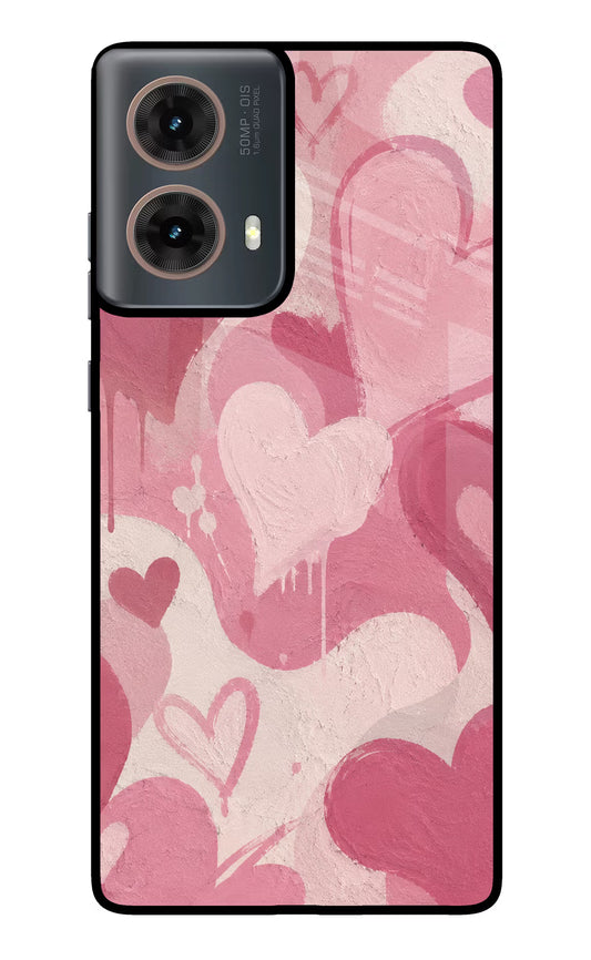 Hearty case Motorola G85 Glass Case