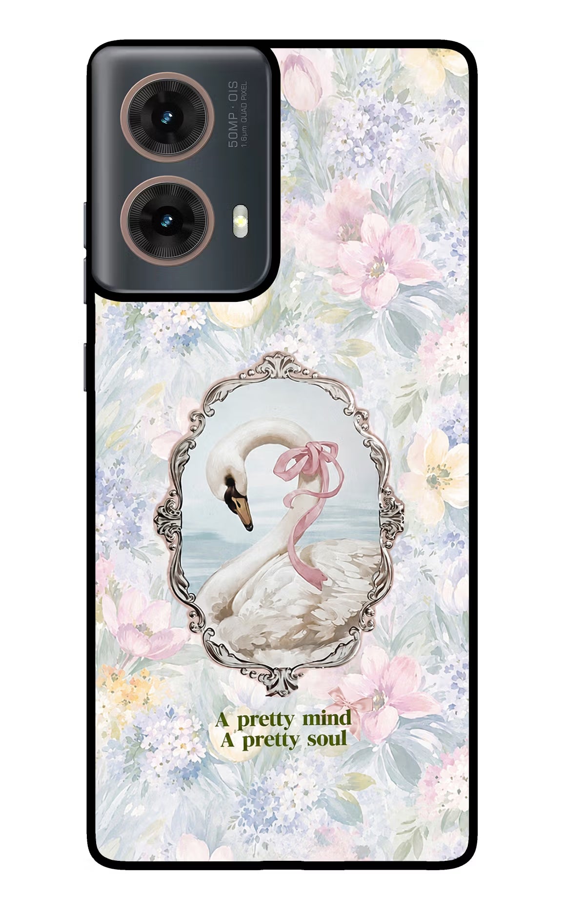 Pretty Mind Pretty Soul Motorola G85 Glass Case