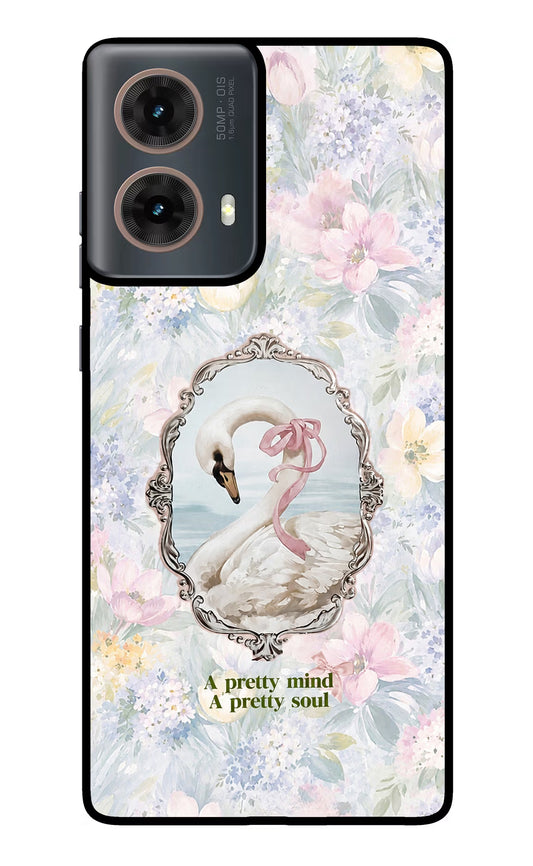 Pretty Mind Pretty Soul Motorola G85 Glass Case