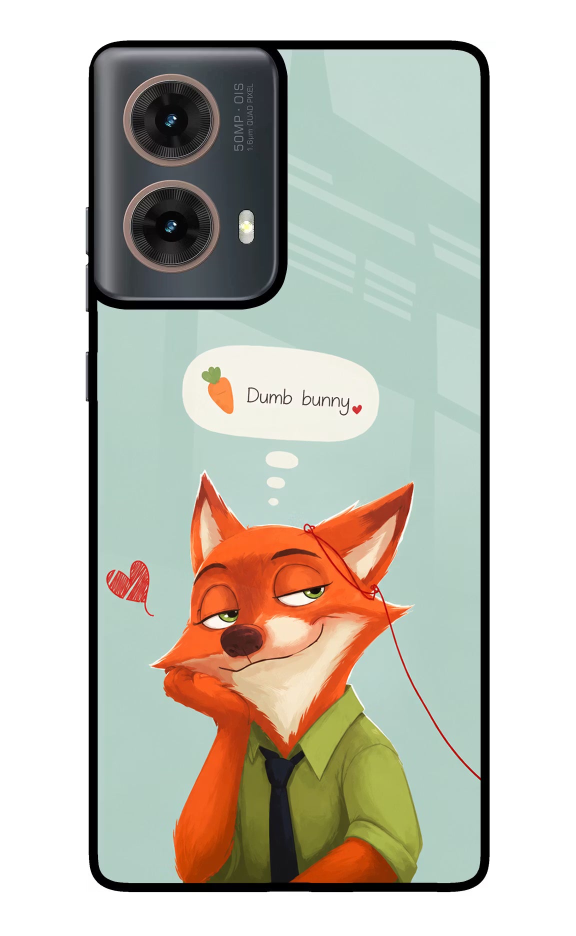 Nick Charm Motorola G85 Glass Case