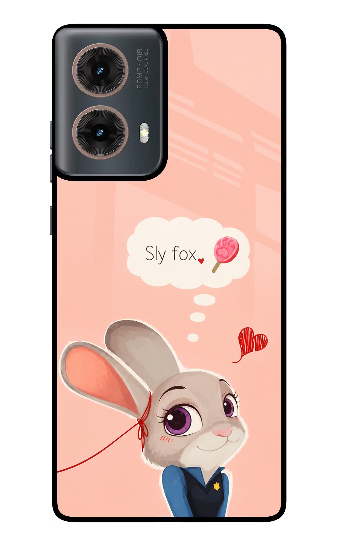 Judy Charm Motorola G85 Glass Case