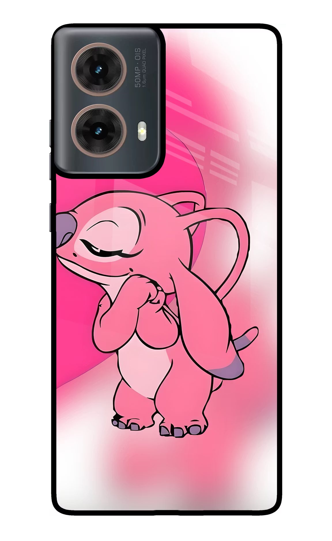 Angel Hug Motorola G85 Glass Case
