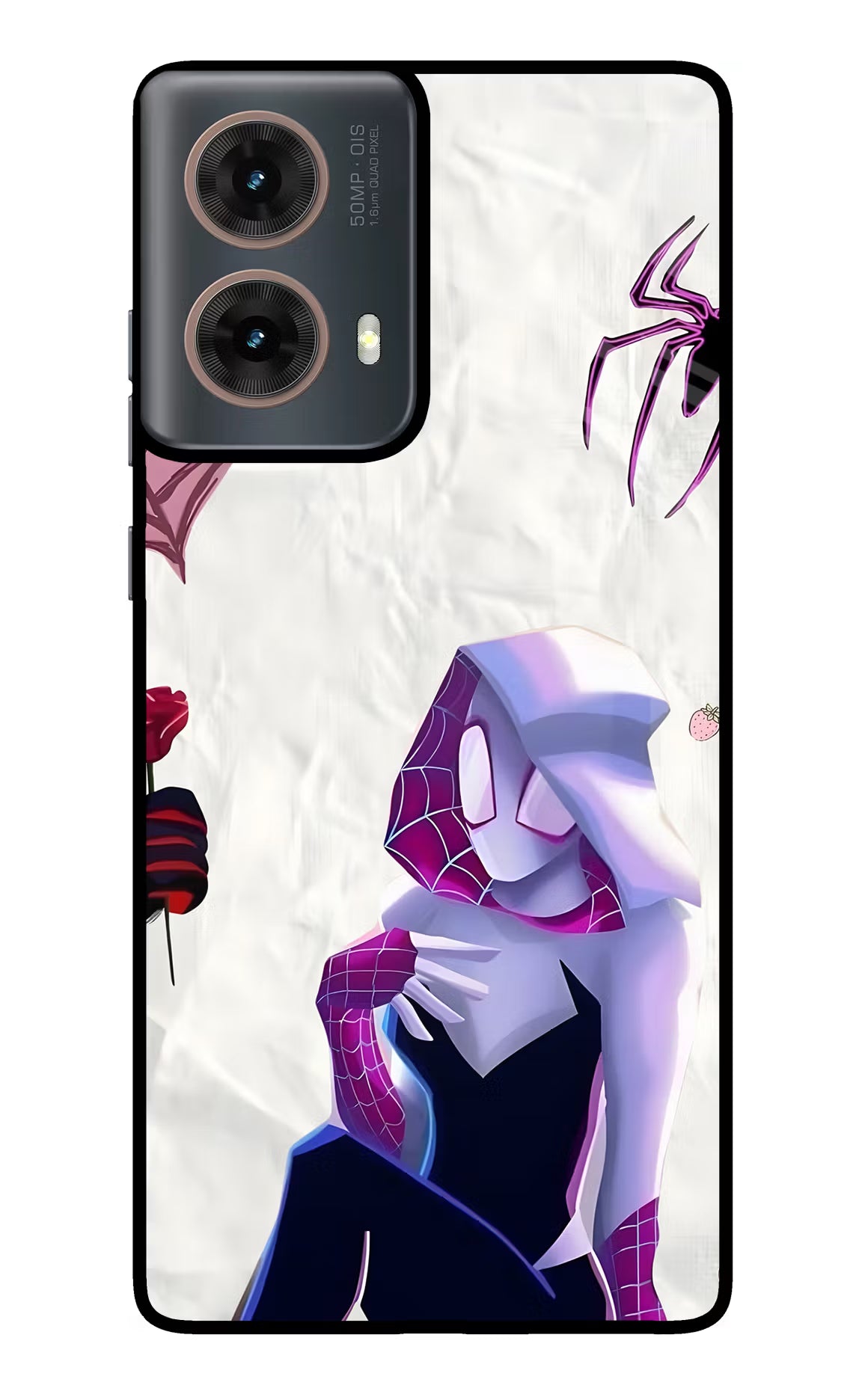 Gwen Verse Motorola G85 Glass Case