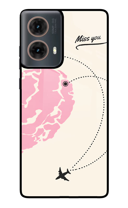 Miss Orbit Motorola G85 Glass Case
