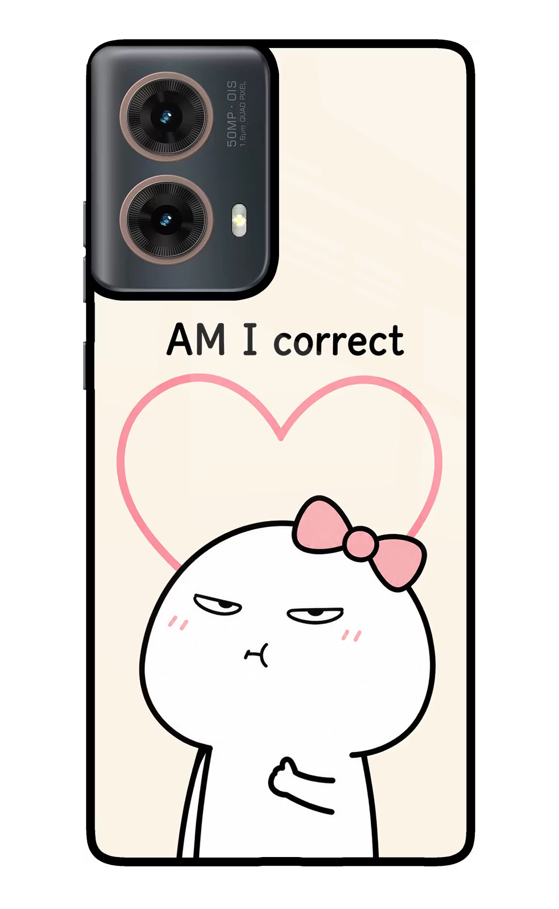 Always Right Motorola G85 Glass Case