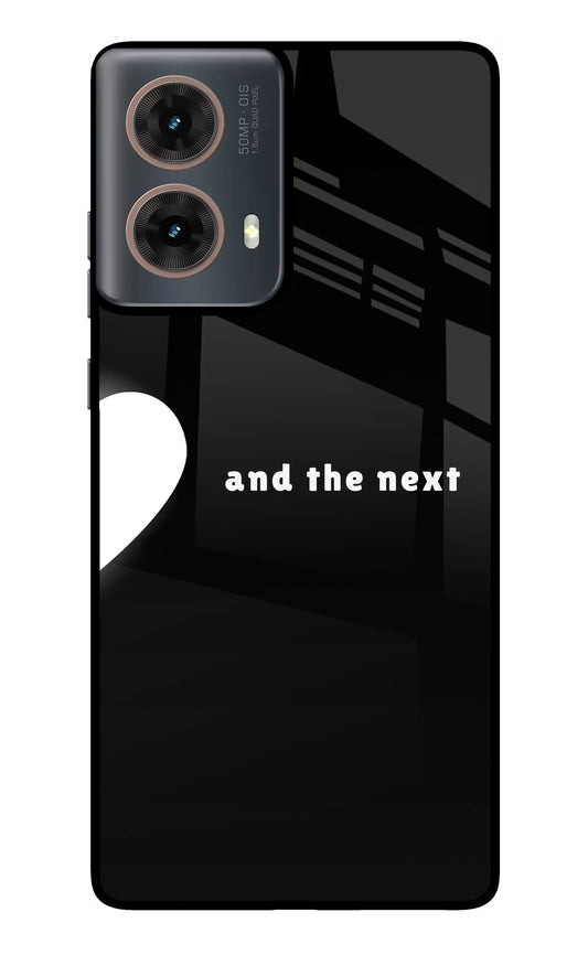 Next World Motorola G85 Glass Case