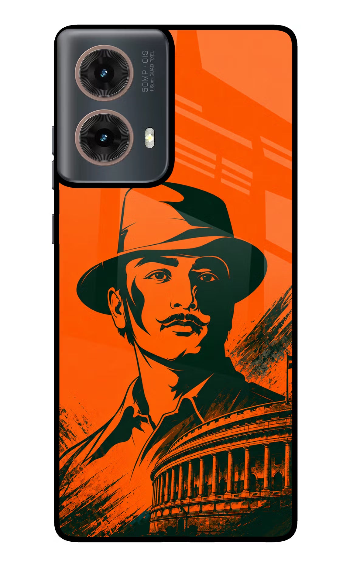 Bhagat Singh Legacy Motorola G85 Glass Case