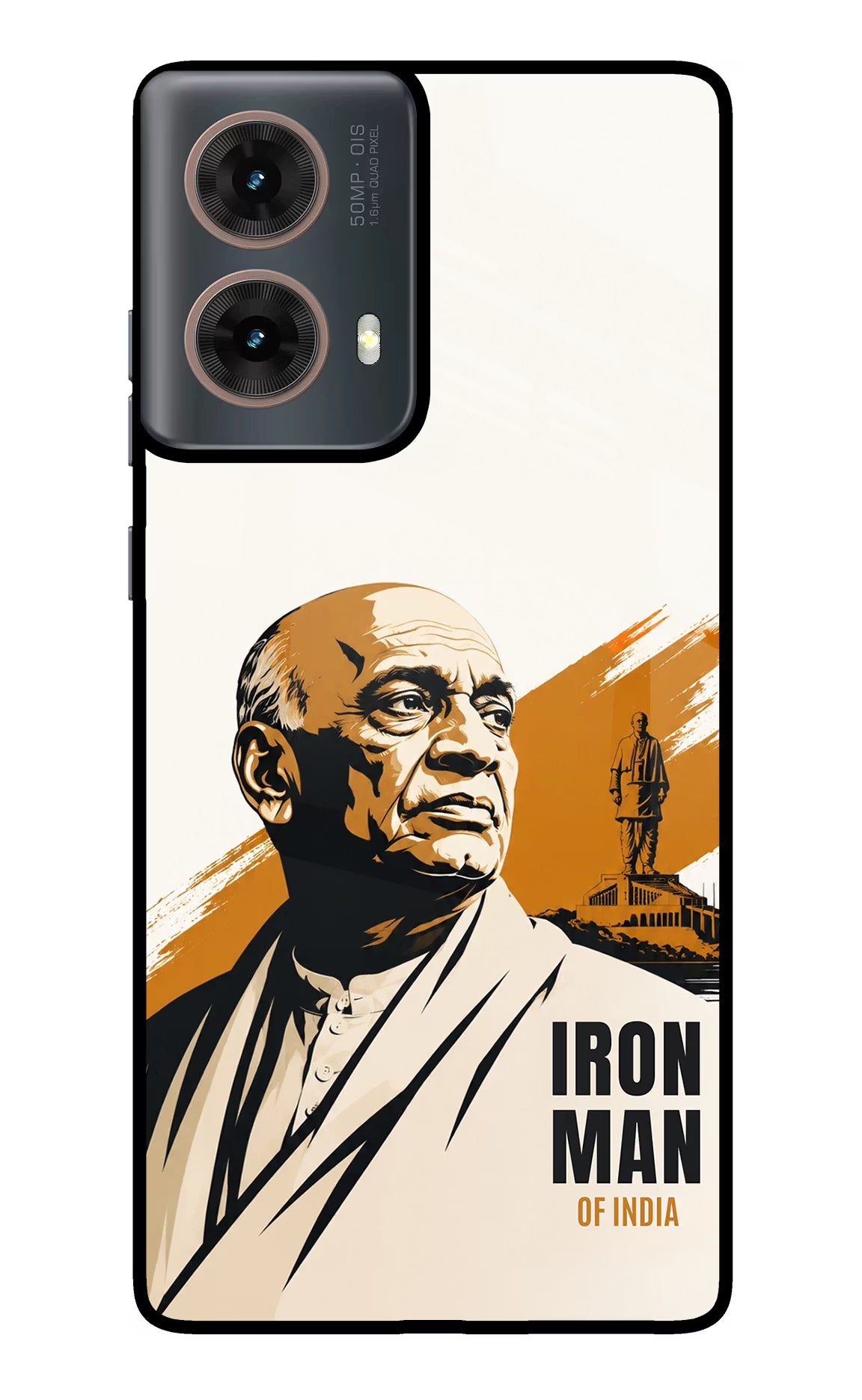 Chandrashekhar Azad Fearless Motorola G85 Glass Case