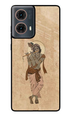 Krishna Motorola G85 Glass Case