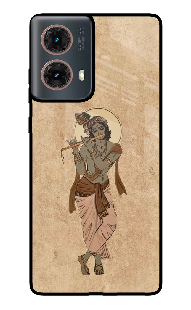 Krishna Motorola G85 Glass Case