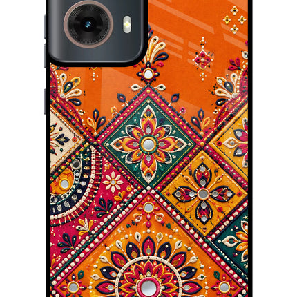 Kutch Glow Motorola G85 Glass Case