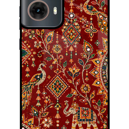 Laal Riwaaz Motorola G85 Glass Case