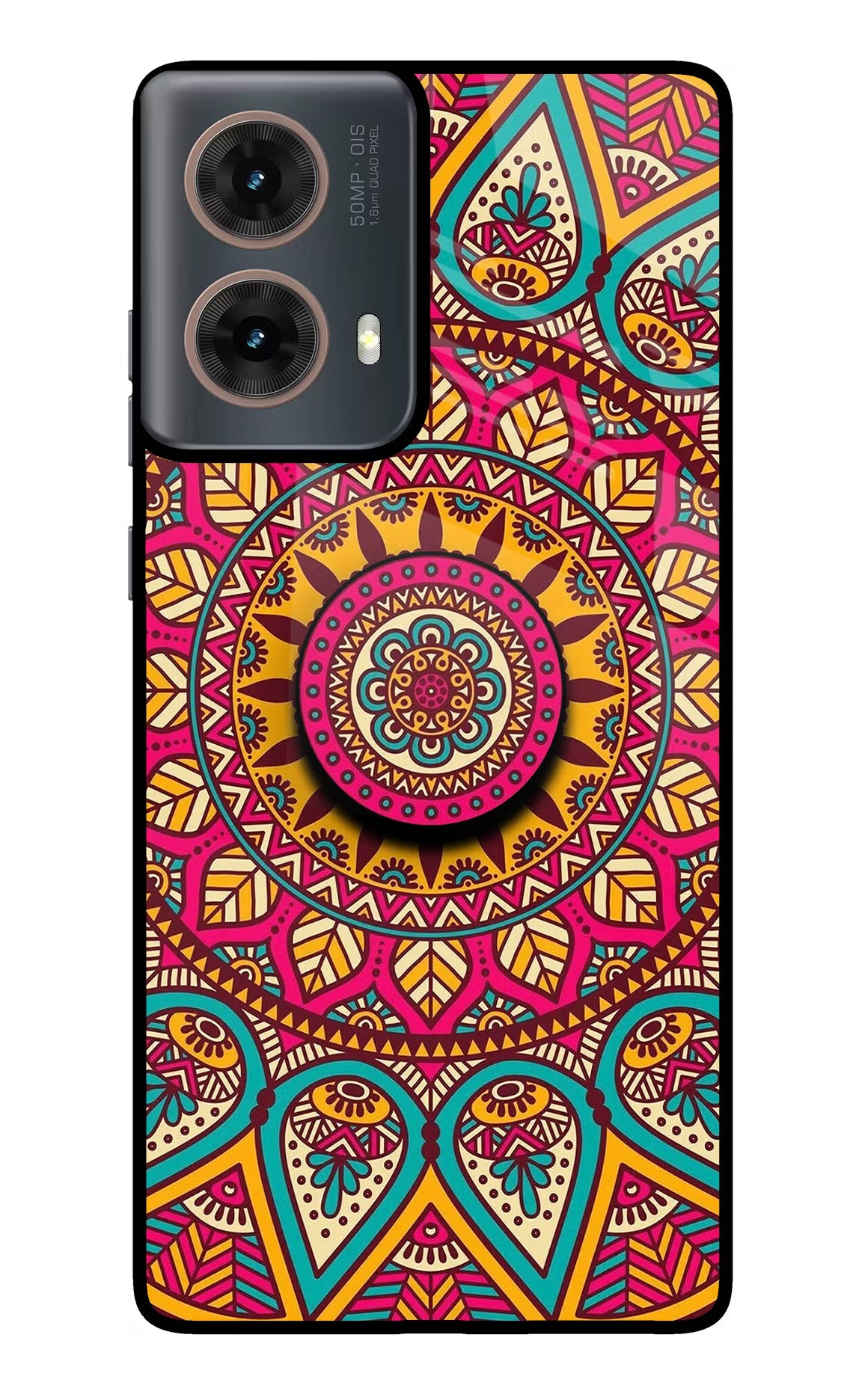 Mandala Motorola G85 Pop Case by Casekaro