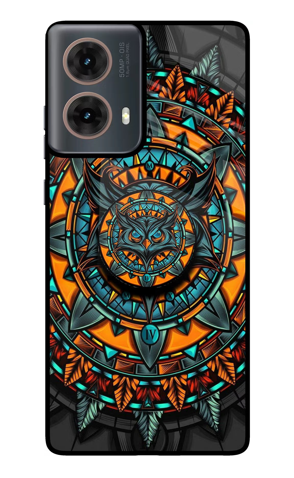 Angry Owl Motorola G85 Pop Case by Casekaro