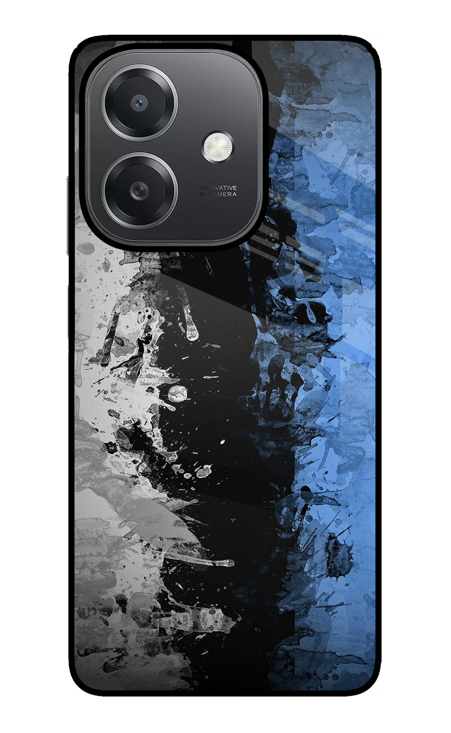 Artistic Design OPPO A3x Back Cover, Glass case