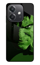 HULK OPPO A3x Glass Case Back Cover by Casekaro