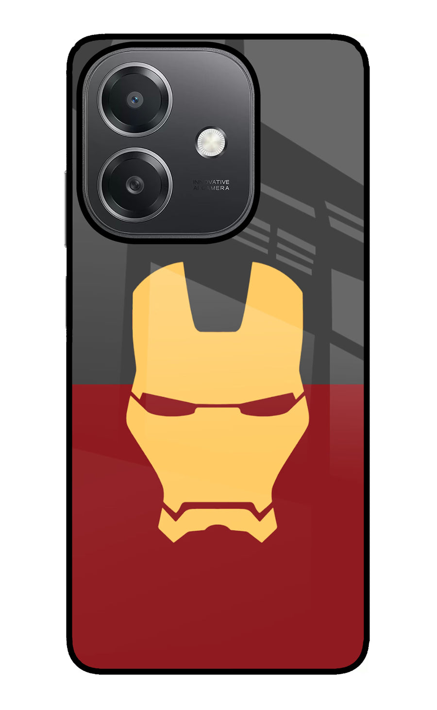 Ironman OPPO A3x Back Cover, Glass case