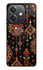 Boho Noir OPPO A3x Glass Case Back Cover by Casekaro