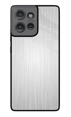 Wooden Grey Texture Moto Edge 50 Glass Case