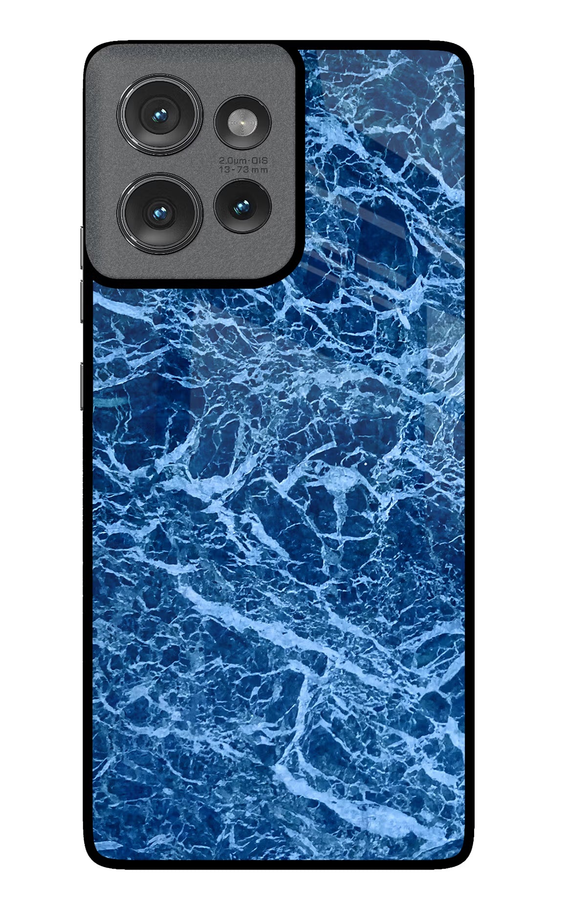 Blue Marble Moto Edge 50 Glass Case