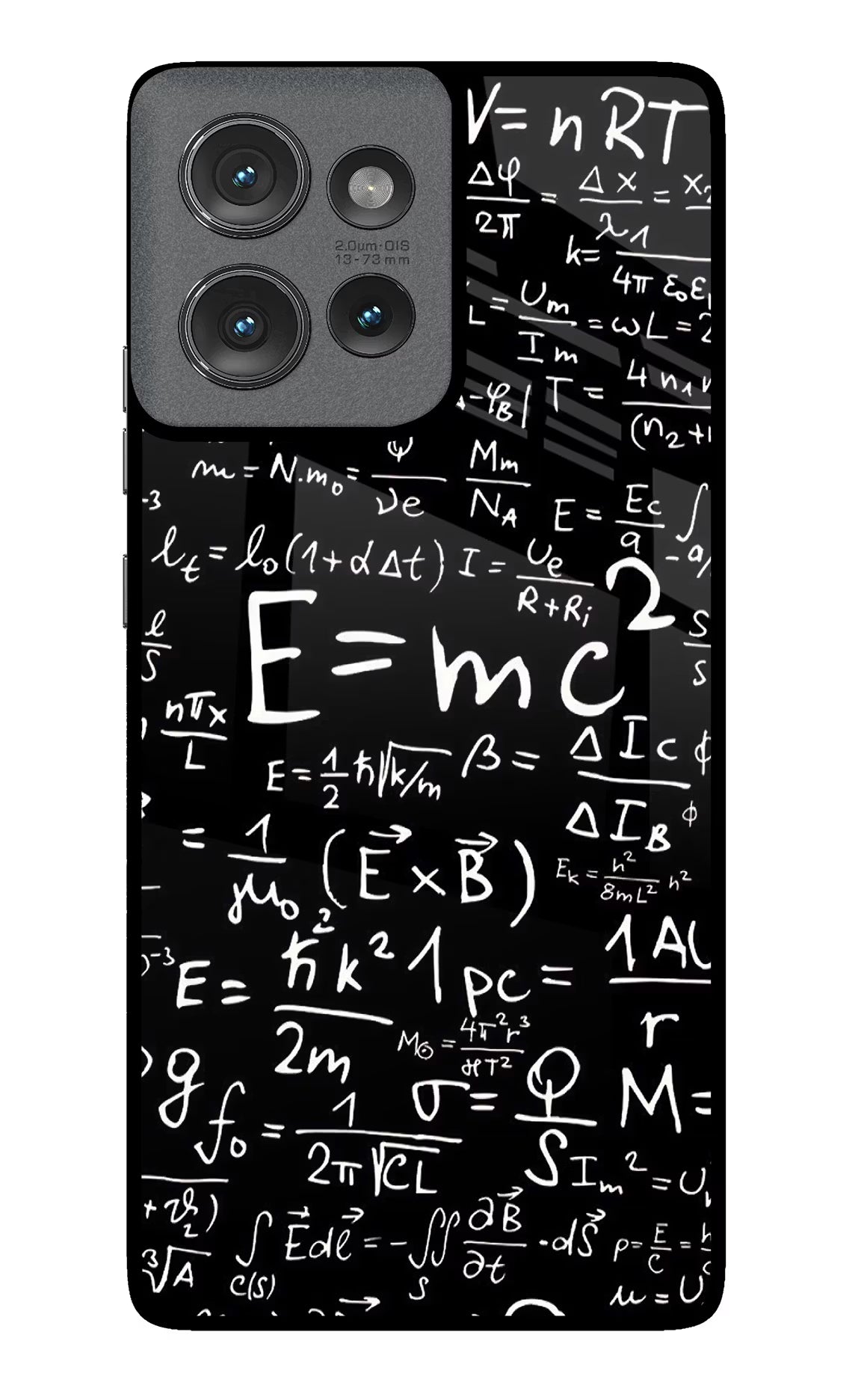 Physics Formula Moto Edge 50 Glass Case