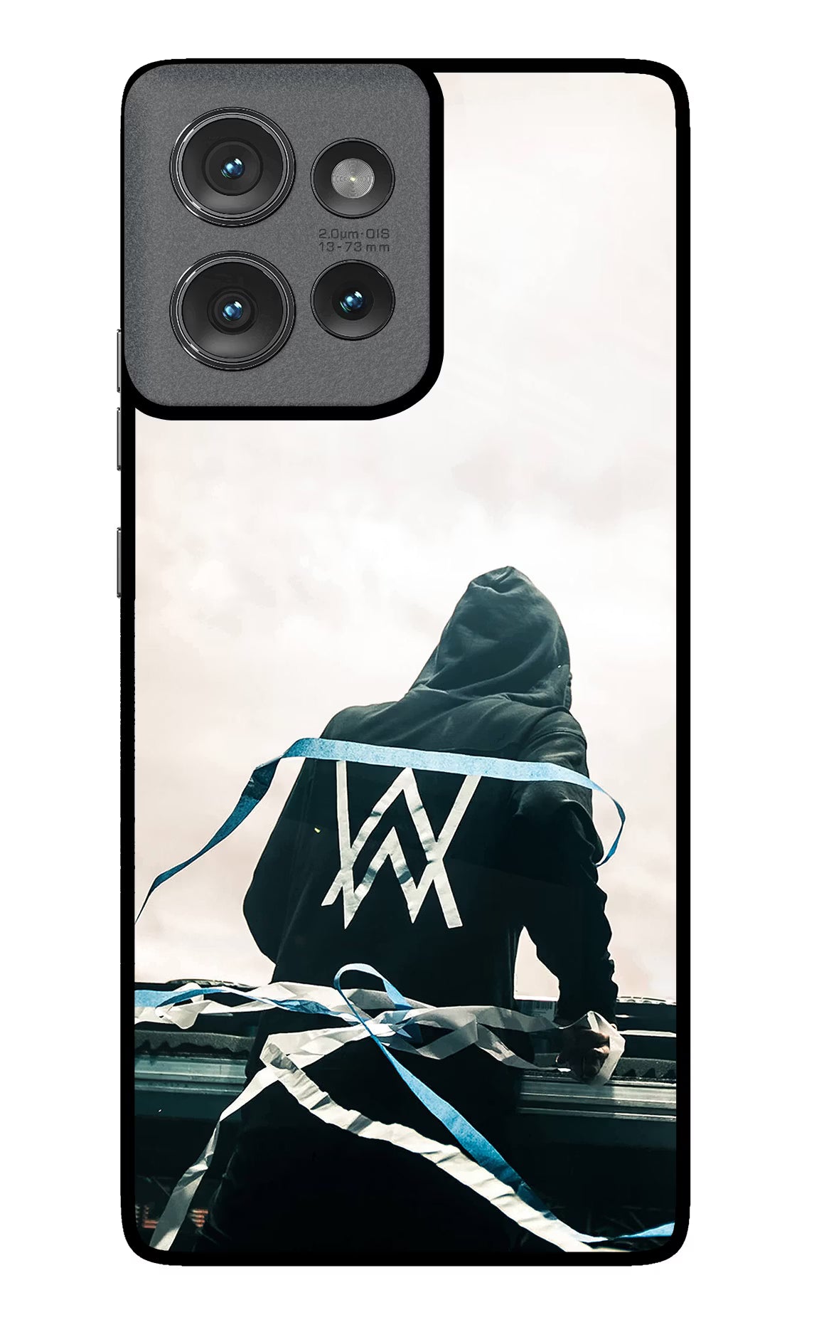 Alan Walker Moto Edge 50 Glass Case