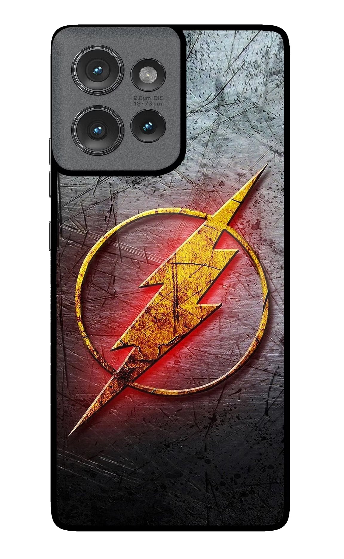 Flash Moto Edge 50 Glass Case Back Cover by Casekaro