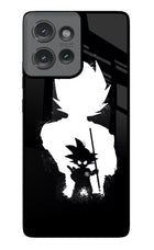 Goku Shadow Moto Edge 50 Glass Case