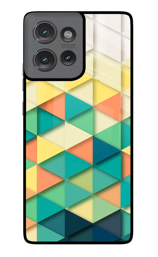 Abstract Moto Edge 50 Glass Case