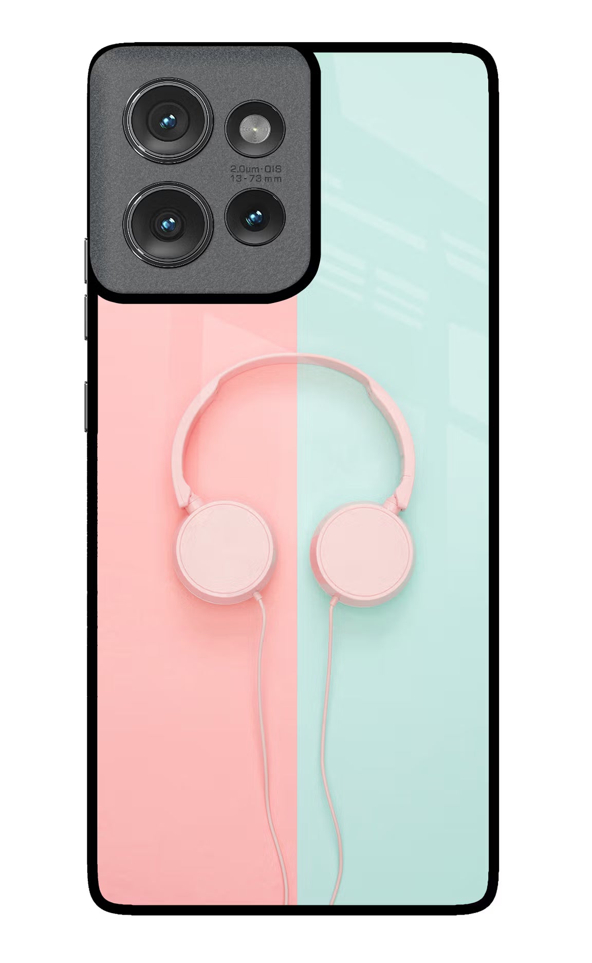 Music Lover Moto Edge 50 Glass Case Back Cover by Casekaro
