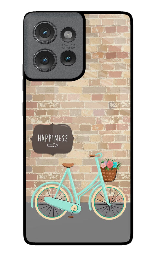 Happiness Artwork Moto Edge 50 Glass Case