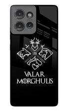 Valar Morghulis | Game Of Thrones Moto Edge 50 Glass Case