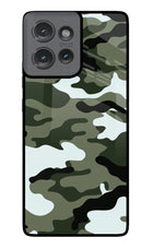 Camouflage Moto Edge 50 Glass Case