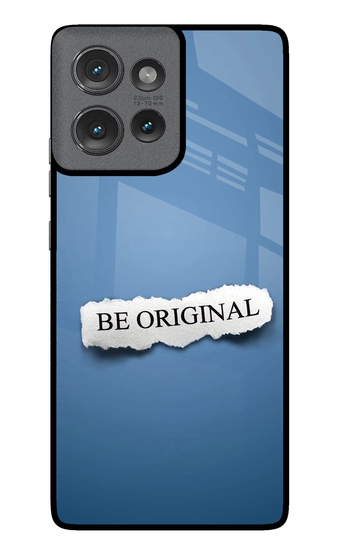 Be Original Moto Edge 50 Glass Case Back Cover by Casekaro