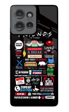 FRIENDS Moto Edge 50 Glass Case