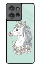 Unicorn Wallpaper Moto Edge 50 Glass Case