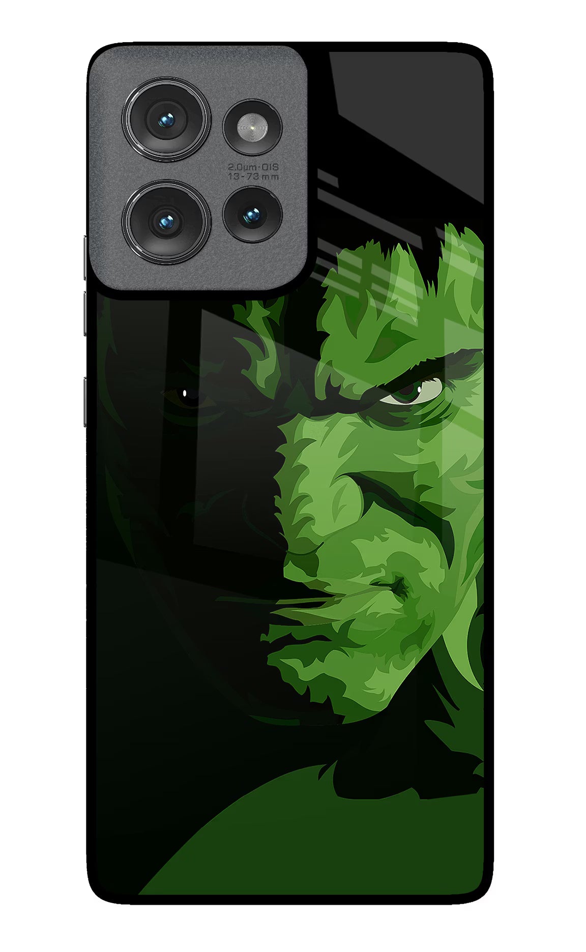 HULK Moto Edge 50 Glass Case Back Cover by Casekaro