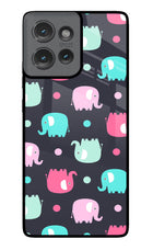 Elephants Moto Edge 50 Glass Case