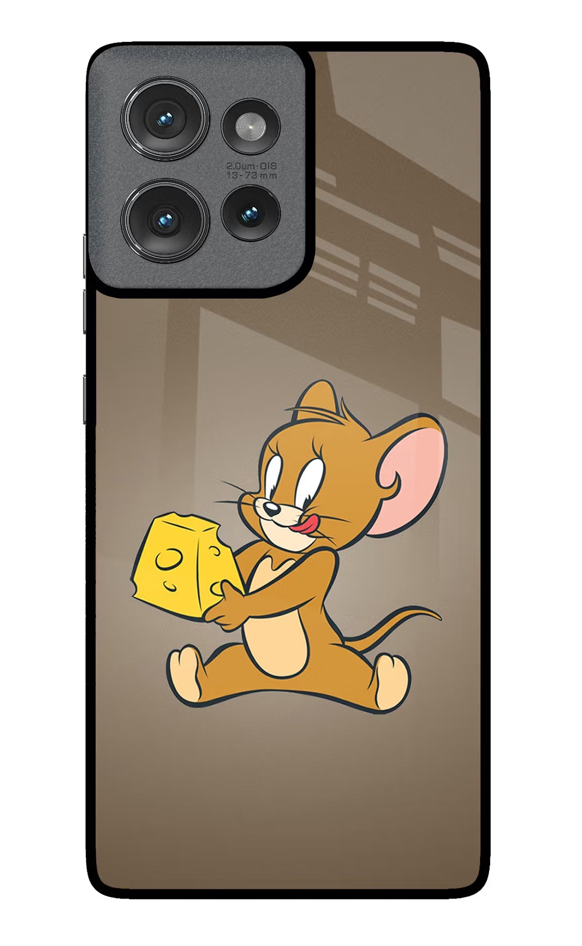 Jerry Moto Edge 50 Glass Case Back Cover by Casekaro