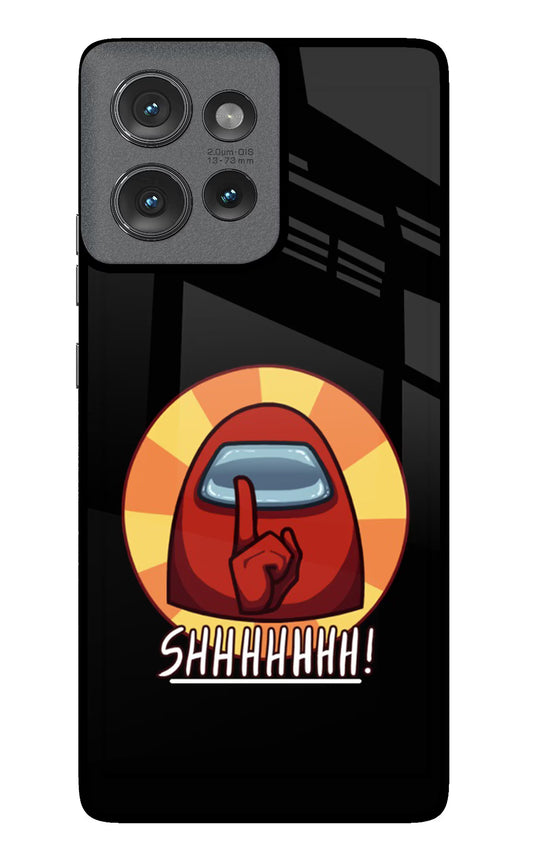 Among Us Shhh! Moto Edge 50 Glass Case