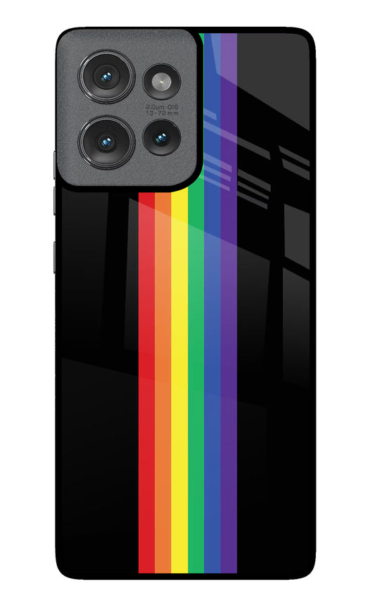 Pride Moto Edge 50 Glass Case