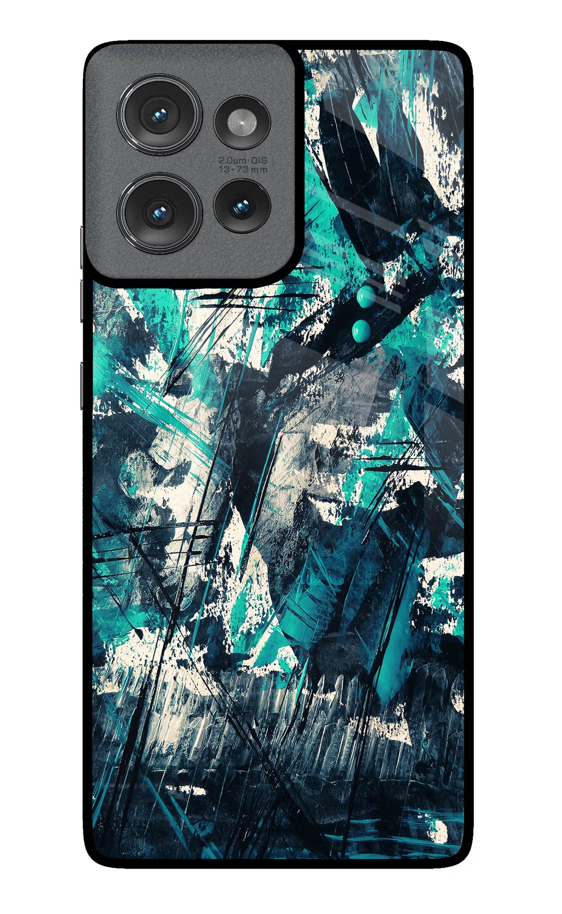 Artwork Moto Edge 50 Glass Case Back Cover by Casekaro
