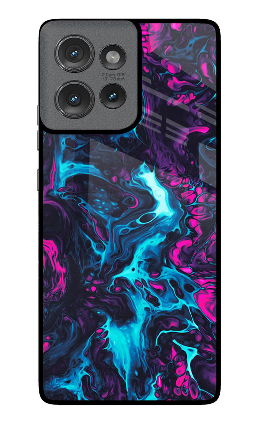 Abstract Moto Edge 50 Glass Case