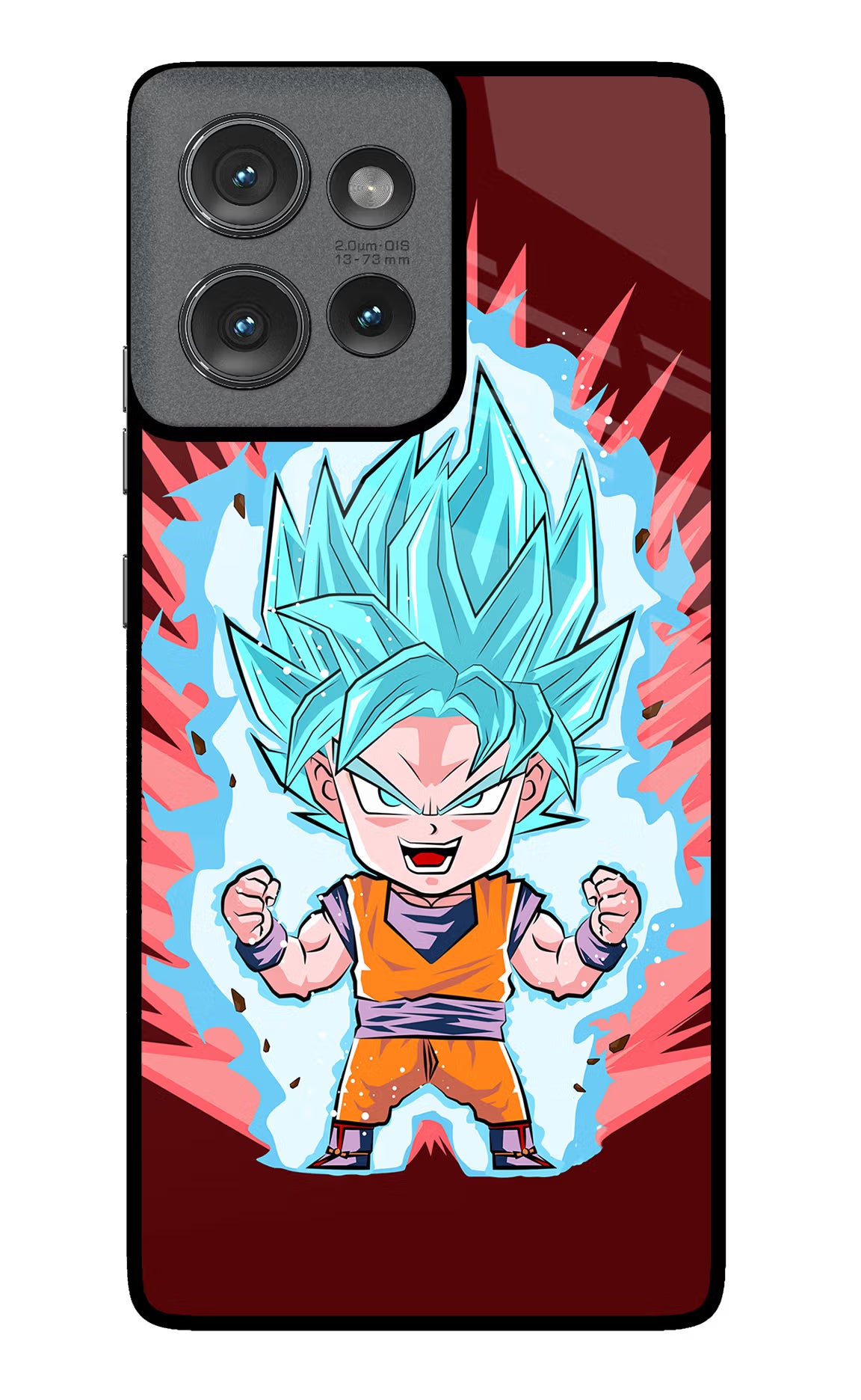 Goku Little Moto Edge 50 Glass Case