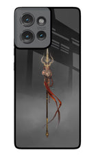 Shiv Trishul Moto Edge 50 Glass Case