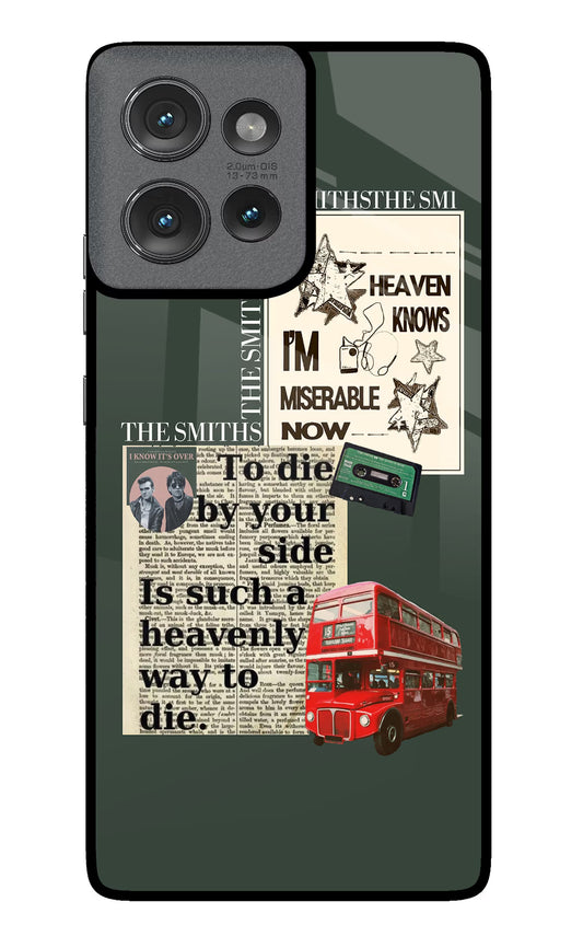 The Smiths Moto Edge 50 Glass Case